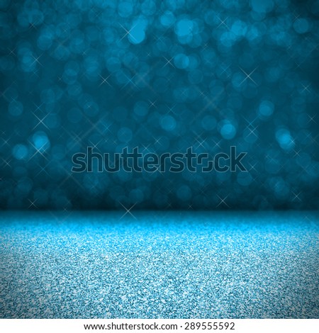 blue glitter background