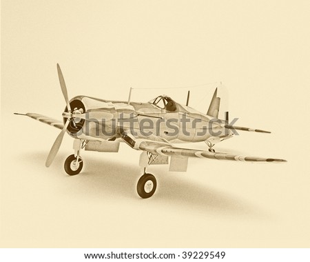 World war airplane