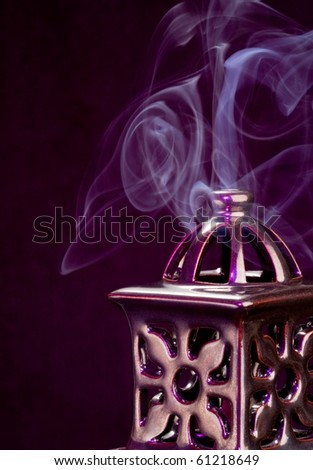 Incense Burner with smoke