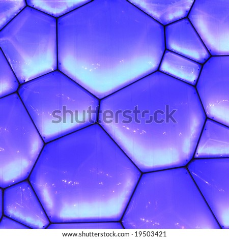 The Outer Wall of New Technology Material (ETFE) of Water Cube Stadium for 2008 Beijing Olympic Games