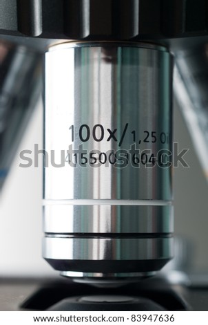 Microscope lens 100x