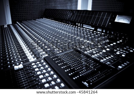 Sound studio equipment