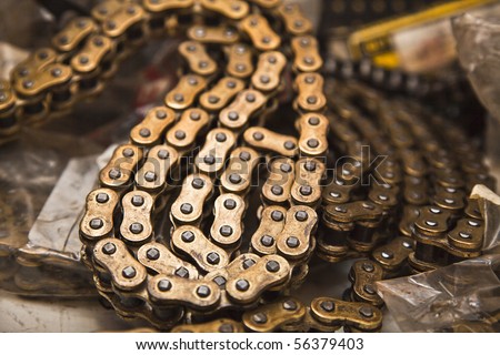 motorcycle chain clipart