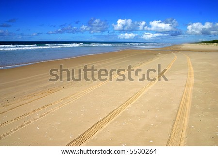 fraser island australia. stock photo : Fraser Island,