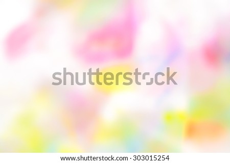 Abstract Blur of Water-colors Testing on a white tissue paper before painting on canvas, Pure Abstract for Background, Wallpaper