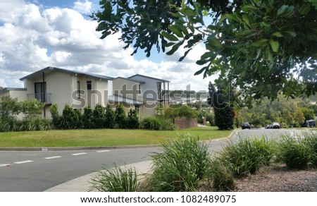 Suburban Home in Residential Estate Australia
