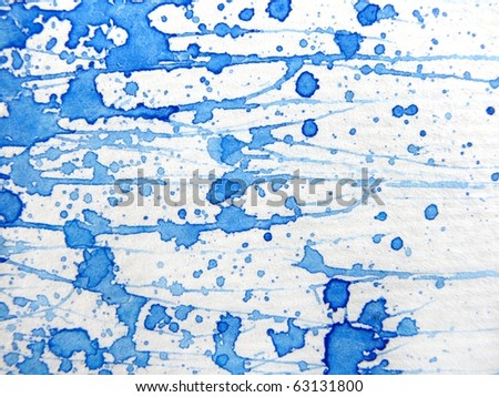 stock photo : Blue Watercolor Background 7