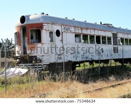 Old abandoned rail cars 7