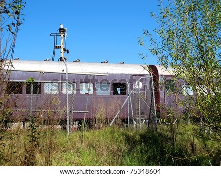 Old abandoned rail cars 2