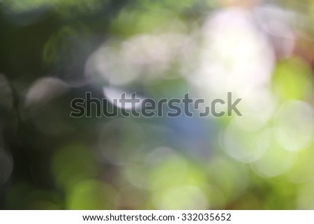 Soft Focus Green Blue and White Background
