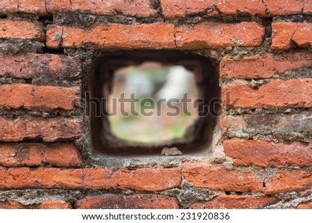 Hole in the Wall Background