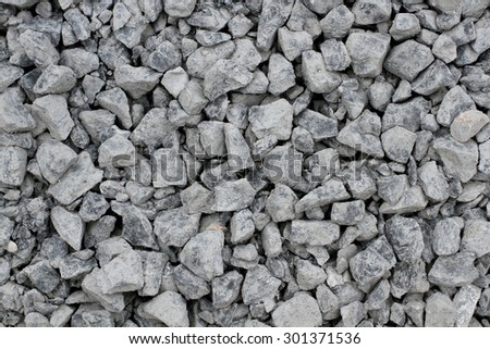 stones, rocks set isolated on white background