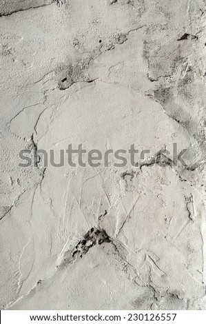 Vintage interior of cement wall