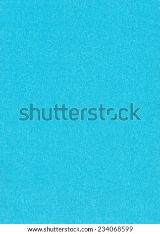 Blue  crepe paper background.