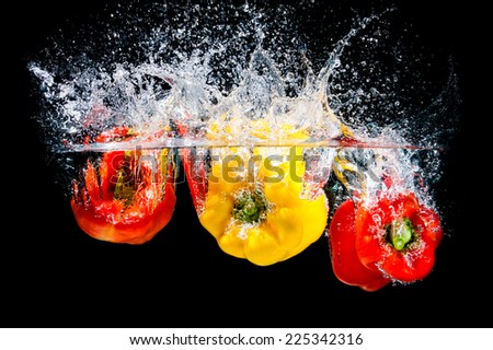 Peppers Splash Water