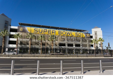 SANTA CLARA, CA/USA - JANUARY 24: Levi\'s Stadium, a football stadium located in Santa Clara, CA, USA on Jan 24, 2016. It serves as the home of the San Francisco 49ers of the National Football League.