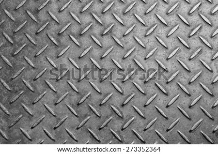 Pressed metal plate outdoor non-slip flooring