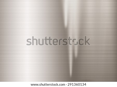 Metal texture of brushed aluminum plate or metal background