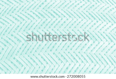 Weave pattern of bamboo background process in tinted photo in blue tone