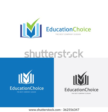 Education Choice Logo,learning logo,Vector Logo Template