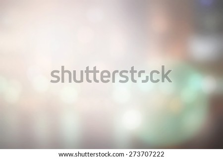 Blurred abstract background of Tokyo cityscape on riverfront with water reflections and light flare in vintage style