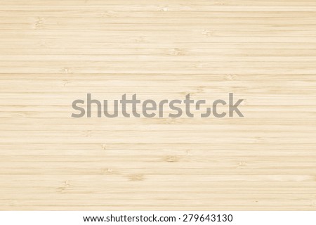 Bamboo wood texture background in natural cream color tone