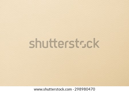 Pastel beige cream tone water color paper texture: Water colour paper textured background in light beige creme tone