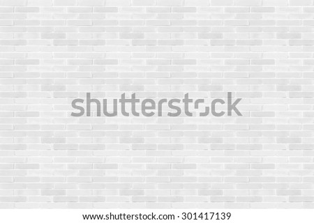 Seamless design vintage style light white grey tone brick wall detailed pattern textured  background: Seamless retro grungy brickwork masonry detail backdrop in white gray color tone