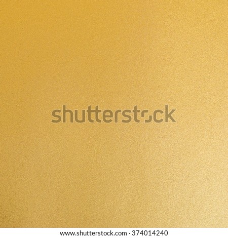 Shiny hot yellow gold foil leaf decorative texture background: Crumpled bright brilliant festive glossy metallic look textured backdrop: Aluminium tin metal like material surface for design decoration