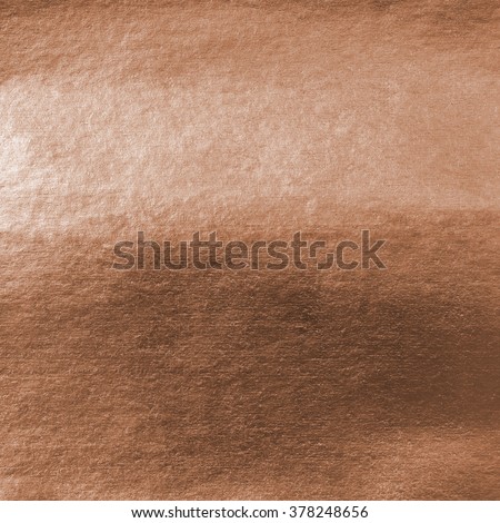 Shiny bronze brass copper paper foil decorative texture background: Bright brilliant festive glossy metallic look textured backdrop:  Metal steel like material pattern surface for design decoration