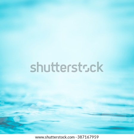 Blurred abstract background wavy clean fresh water in cool cyan turquoise blue green vintage color tone: Blurry peaceful aqua soft pattern conceptual textured backdrop: Save environment concept