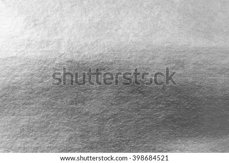 Shiny silver white grey gray paper foil decorative texture background: Bright brilliant festive glossy metallic look textured backdrop: Metal steel like material pattern surface for design decoration