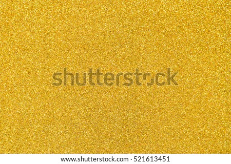 Shiny hot yellow gold foil golden color glitter decorative texture paper: Bright brilliant festive metallic textured empty wallpaper backdrop: Tin metal material for holiday craft design decoration