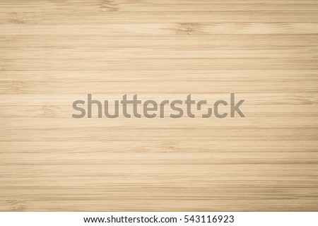 Wood board panel natural texture background in cream tan color: Blank empty bamboo wooden soft stripe detail horizontal pattern industrial construction/ interior decoration material surface backdrop