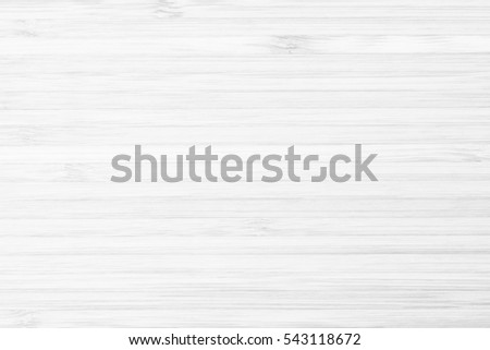 Wood board panel natural texture background in white color: Blank empty bamboo wooden soft stripe detail horizontal pattern industrial construction/ interior decoration material surface backdrop