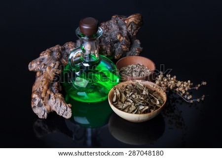 magic elixir, herbs
