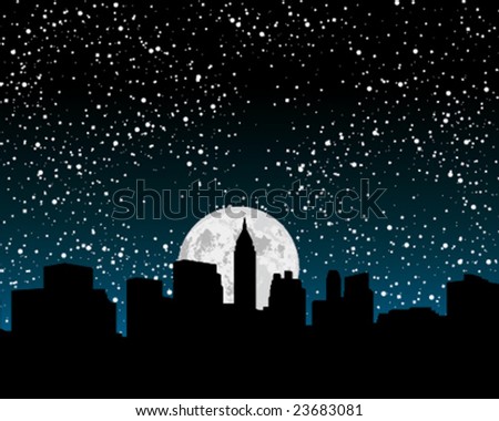 new york skyline at night wallpaper. +new+york+skyline+at+night