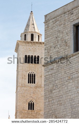 The cathedral in Trani,  Puglia region, Southern Italy