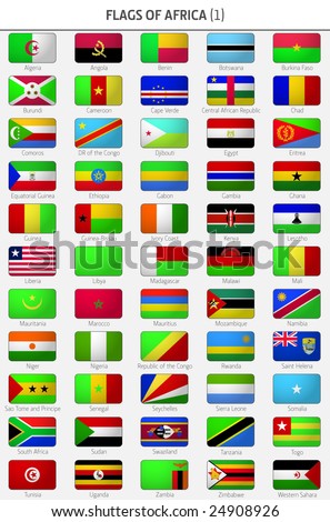 Display of pan-african flag, afro-american flag names in the world 