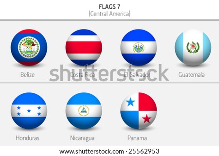 a map of central america with capitals. this map central-american-