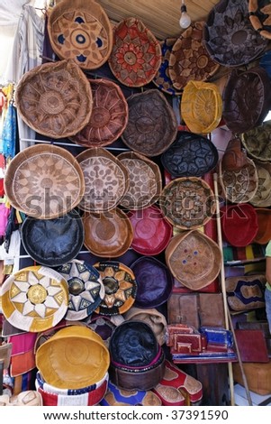 the art of leather goods in Morocco