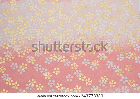 seamless japan floral pattern