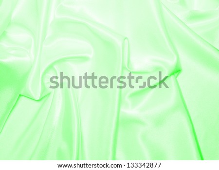 smooth elegant green silk background