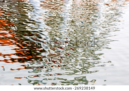 Shining water ripple background