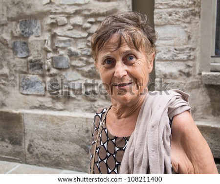 Older Woman Portrait