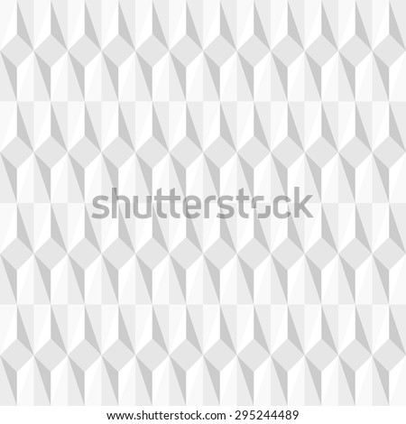 Abstract white the triangle polygon for background
