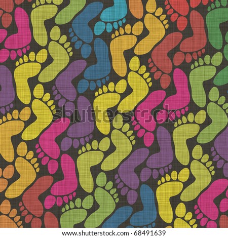 Colorful Feet