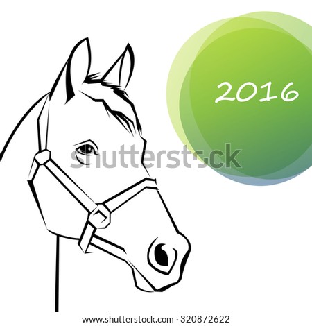 rearing horse fine vector silhouette, vector horse animal illustration mustang