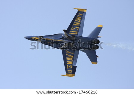 U.S. Navy Blue Angels F/A-18 Hornet