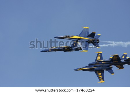 U.S. Navy Blue Angels F/A-18 Hornet
